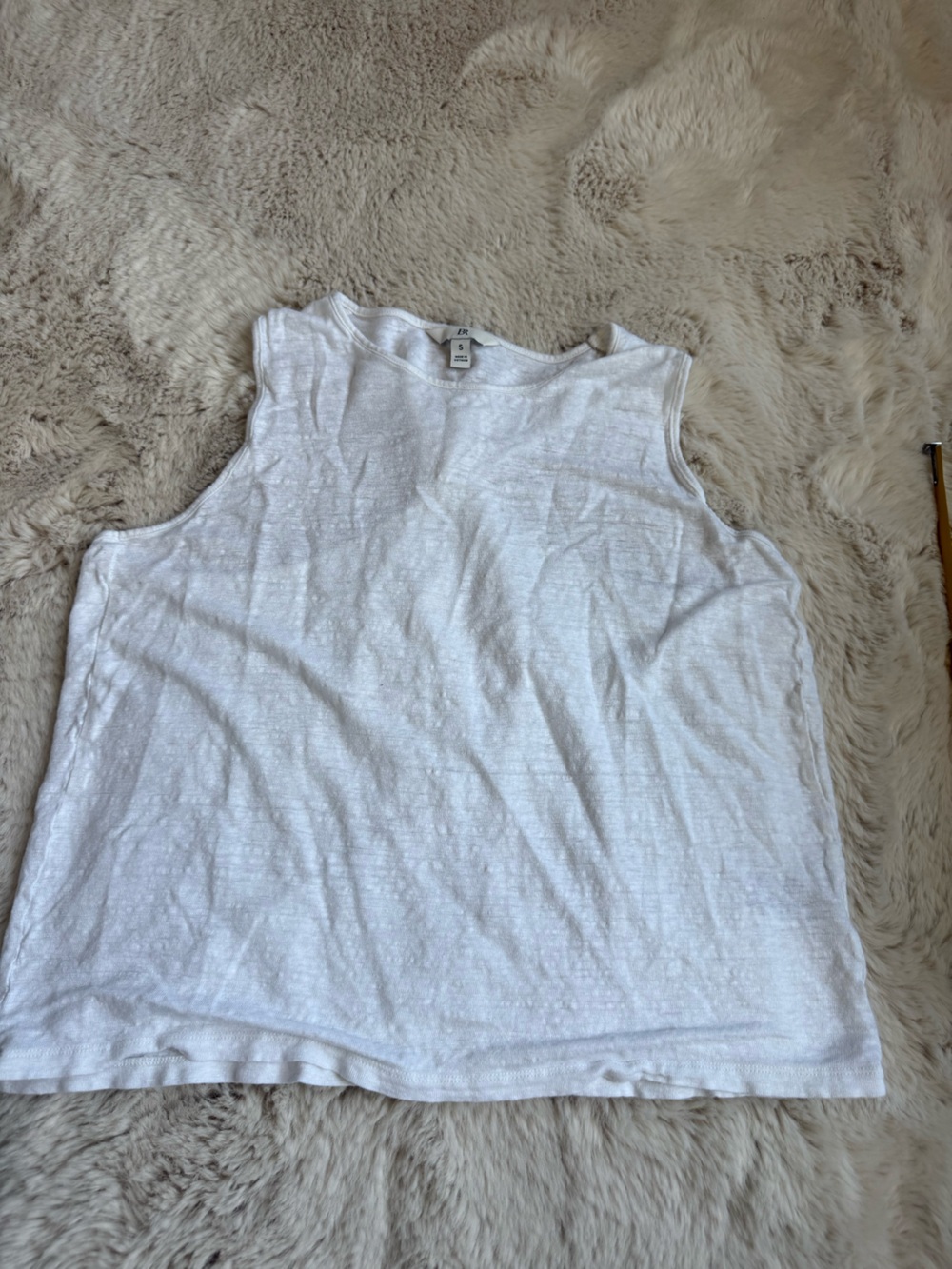 Banana Republic White Tank Top